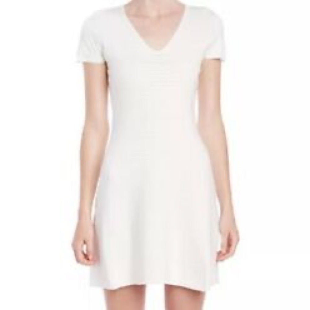 Theory Anderz White Knit Dress